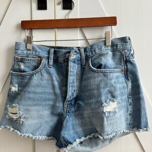 Madewell Relaxed Denim Shorts